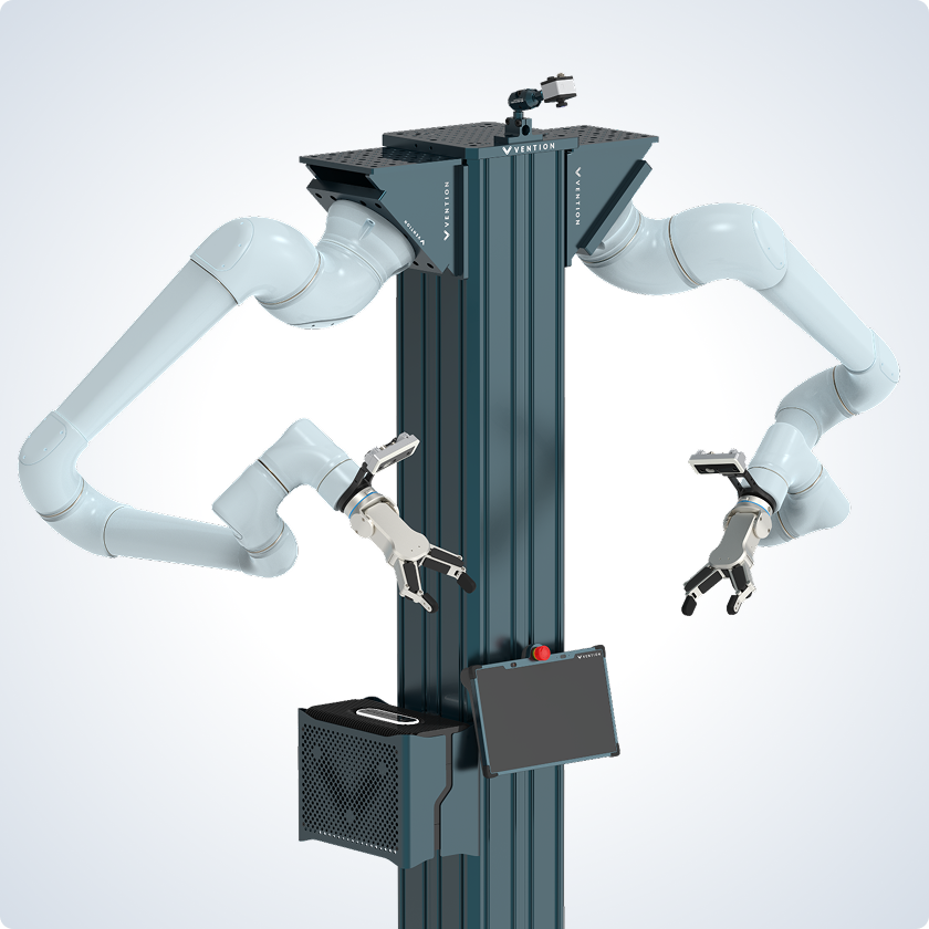 Dual Arm Robot Pedestals