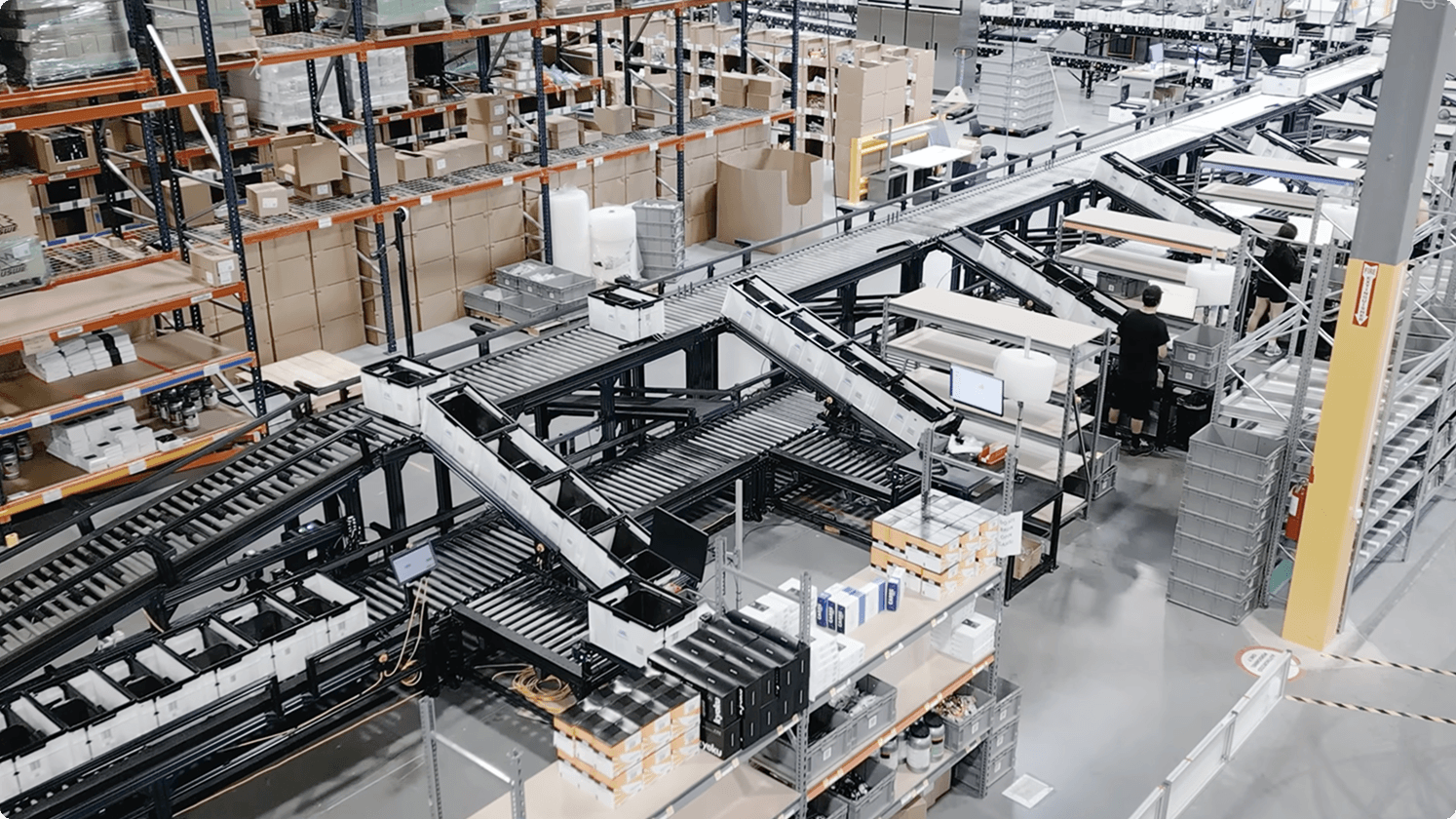 The Feed conveyor system