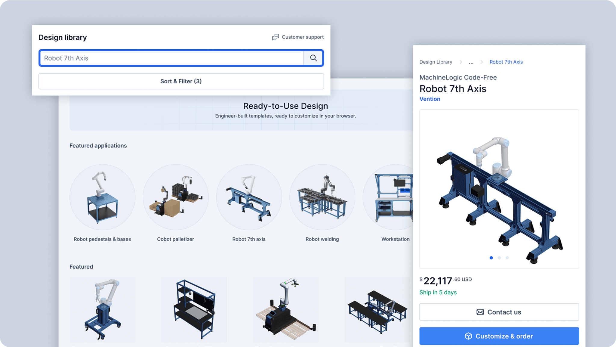 Vention Design Library