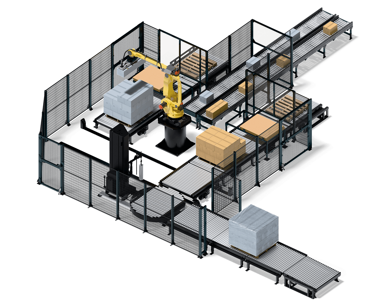 Industrial Palletizer Hero Image