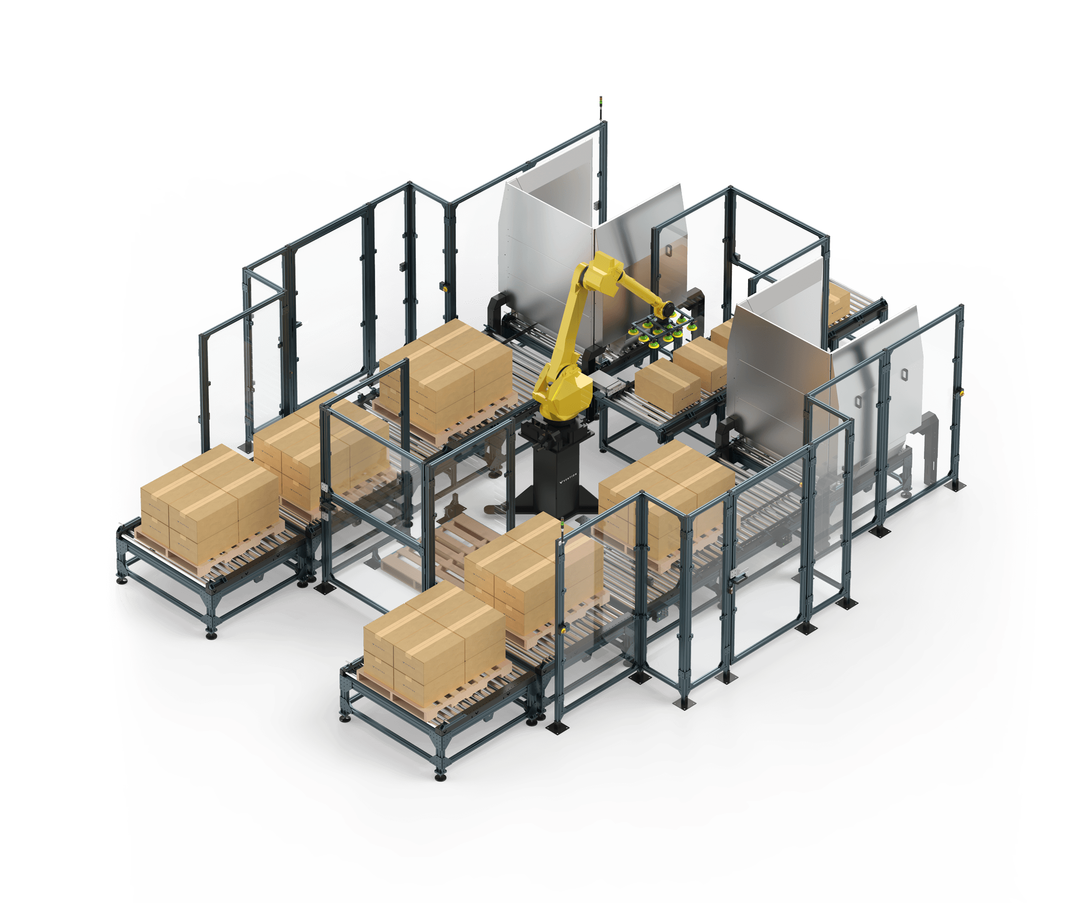 Robot Industrial Palletizing Solution